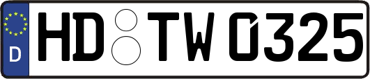HD-TW0325