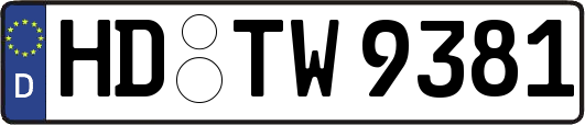 HD-TW9381