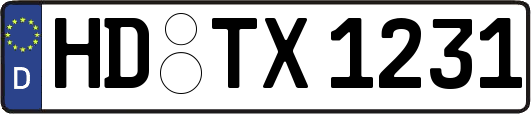 HD-TX1231