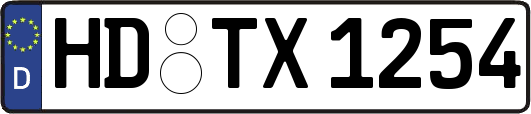 HD-TX1254