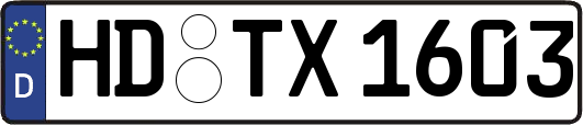 HD-TX1603