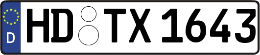 HD-TX1643