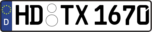 HD-TX1670