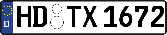 HD-TX1672