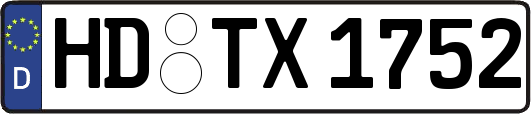 HD-TX1752