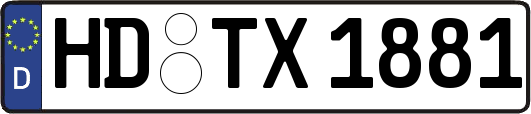 HD-TX1881