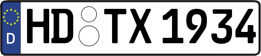 HD-TX1934
