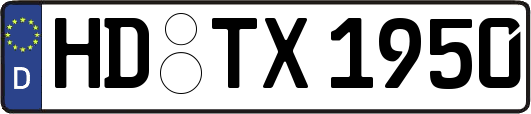 HD-TX1950