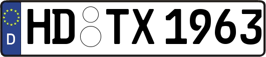 HD-TX1963