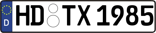 HD-TX1985