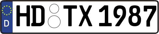 HD-TX1987