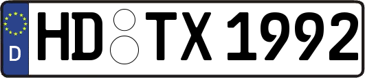 HD-TX1992