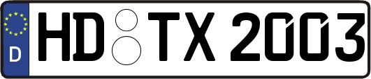 HD-TX2003