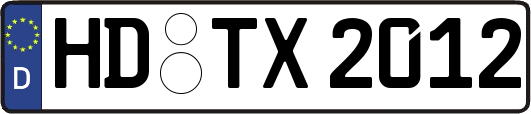 HD-TX2012