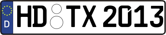 HD-TX2013