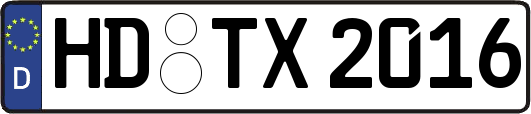 HD-TX2016