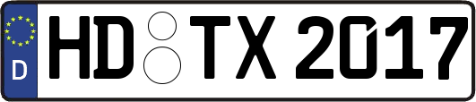 HD-TX2017