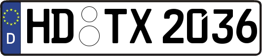 HD-TX2036