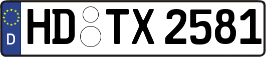 HD-TX2581