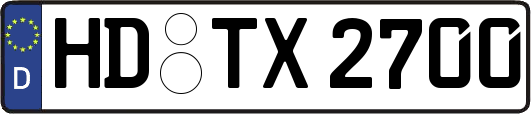 HD-TX2700