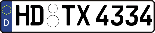 HD-TX4334