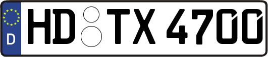 HD-TX4700