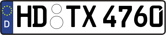 HD-TX4760