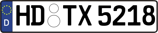 HD-TX5218
