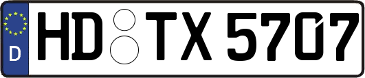 HD-TX5707