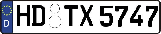 HD-TX5747