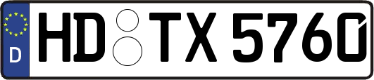 HD-TX5760