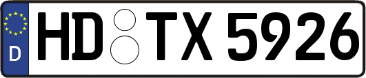 HD-TX5926
