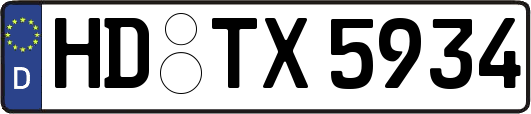 HD-TX5934