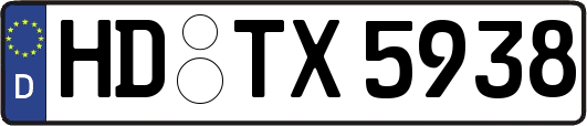HD-TX5938