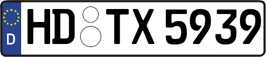 HD-TX5939