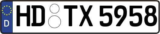 HD-TX5958