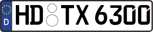 HD-TX6300
