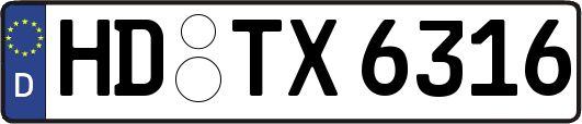 HD-TX6316