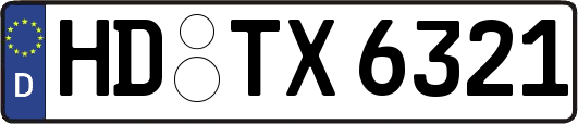 HD-TX6321