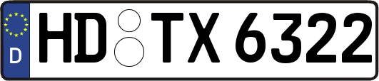 HD-TX6322