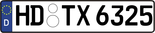 HD-TX6325