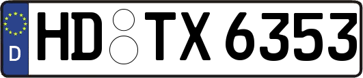 HD-TX6353