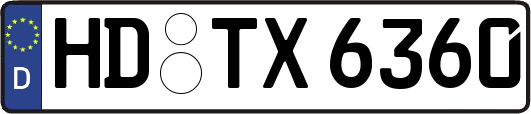 HD-TX6360