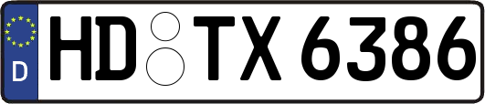 HD-TX6386
