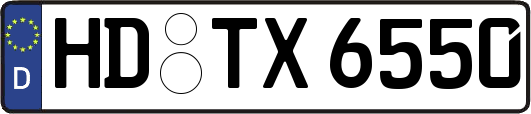 HD-TX6550