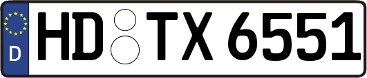 HD-TX6551