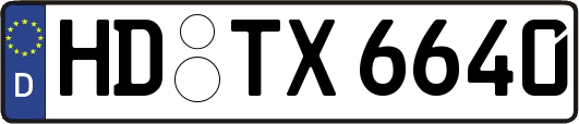 HD-TX6640