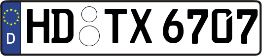 HD-TX6707