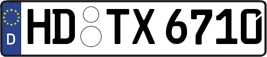 HD-TX6710