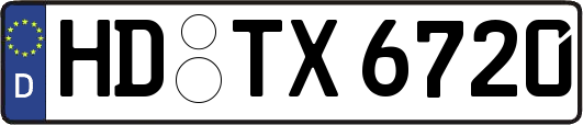 HD-TX6720